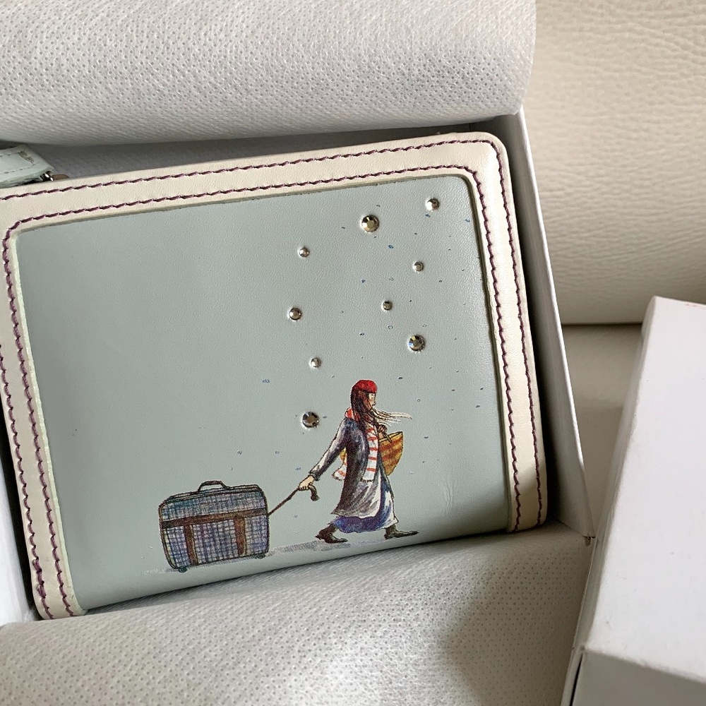 NWT - Jimmy Liao limited edition leather wallet